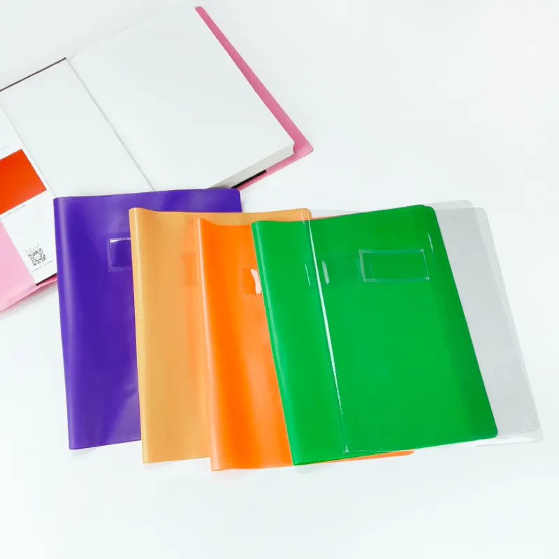 Factory waterproof book cover custom colorful book cover plastic book cover