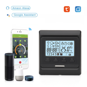 2022 M6 Wifi E51 Tuya Termostat Pintar Tampilan Led Diprogram 16A Ruangan Regulator Pemanas Bawah Lantai Alexa Asisten Google - Product Image 2