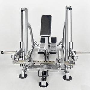 남녀 공용 실내 스틸 피트니스 머신: 스쿼트, 가슴, 등 근육 운동 및 노인 재활을 위한 다기능 트레이너 - Product Image 3