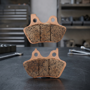 Plaquettes de frein arrière K Star Streetbike (en métal sans amiante) pour Softail Deluxe EFI FLSTNI 2007 - Product Image 3