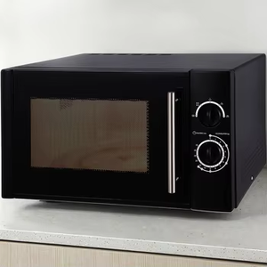 Horno Microondas de Encimera de Acero Inoxidable de Alta Calidad, 25L, 220V/50HZ, Control Mecánico, para Uso Doméstico, DMD90-25MKSM-ELK - Product Image 3