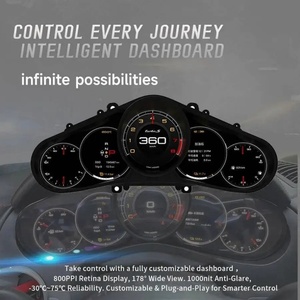 สำหรับ Porsche 911 ปี 2012-2019 จอ LCD แดชบอร์ด ดิจิตอล แสดงความเร็ว มาตรวัดความเร็ว แผงหน้าปัด คลัสเตอร์ GPS ระบบนำทาง จอแสดงผลบนแผงหน้าปัด ห้องนักบินเสมือน - Product Image 5