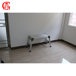 Lớn Gấp Hai Bước Hop <span class=keywords><strong>Up</strong></span> Có Thể Điều Chỉnh Nhôm Làm Việc Có Thể Gập Lại Nền Tảng - Product Image 5