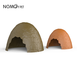 NOMOY PET Reptile Hide Box Coquille d'oeuf grotte pour tortue grenouille Aquarium Poisson Lézard Barbu Dragon Cache et Grottes - Product Image 3
