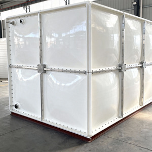 <span class=keywords><strong>Réservoir</strong></span> d'<span class=keywords><strong>eau</strong></span> <span class=keywords><strong>potable</strong></span> en fibre de verre FRP GRP carré de 20 000 litres <span class=keywords><strong>pour</strong></span> les ensembles résidentiels et l'irrigation agricole - Product Image 2