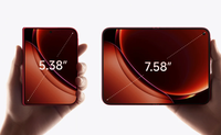 Smartphone mobile Xiaomi 18 Fold 5G édition limitée en céramique rose, appareil photo 200 MP, écran pliable pour Xiaomi AI Life