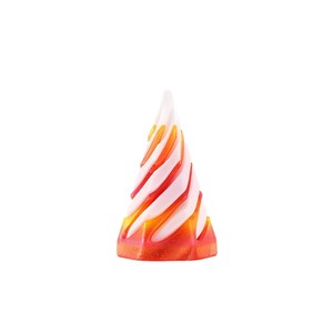 Jouet en forme de cône spiralé imprimé en 3D 2025, sculpture pyramidale impossible, jouet pyramidale traversante, mini <span class=keywords><strong>illusion</strong></span> de fil en vortex - Product Image 6