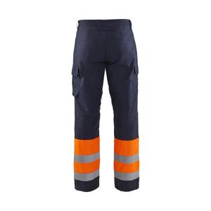 BLAKLADER - 186915138953C62 Multinorm iInherent pantalones de invierno azul marino/naranja-EAN 7330509716885 ROPA DE TRABAJO RESISTENTE A LLAMAS - Product Image 2