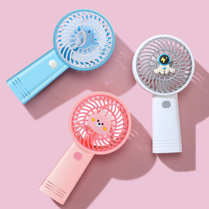 Portable <b>Handheld</b> <b>Fan</b> With Usb Rechargeable Battery 5W Dc Motor For Outdoor Indoor Use - Product Image 1