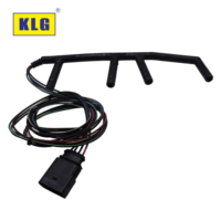KLG Kabel Harness Busi Pijar Asli Berkualitas Tinggi Garansi 2 Tahun 4 Colokan 038971220C VW untuk Jetta Beetle 1.9L TDI 2002-2003