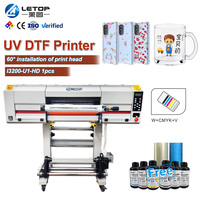 LETOP para Impresora de Inyección de Tinta UV de Gran Formato, Laminadora Automática de Rollo a Rollo, Nueva Condición, Impresora de Etiquetas