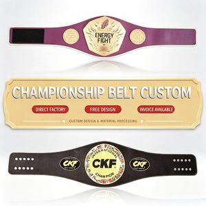 Cinturón de Campeonato de Boxeo WBA Personalizado Directo de Fábrica, Grabado en Cuero PU, Cinturón de Campeón de Oro de Muay Thai <span class=keywords><strong>WWE</strong></span> - Product Image 1