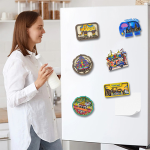 Imanes de Goma Promocionales con Diseño de Países, Pegatinas Magnéticas Personalizadas de <span class=keywords><strong>Ciudades</strong></span> en 3D, Imanes de Madera para Refrigerador - Product Image 3