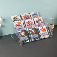 Support d'affichage pour billets de loterie en acrylique, support pour cartes à gratter - Vente flash