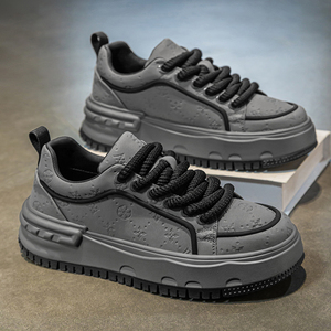 MR22 Nouvelles chaussures de printemps pour hommes, baskets blanches de haute qualité à semelle épaisse et rehaussante pour adolescents, chaussures de sport décontractées pour hommes - Product Image 6