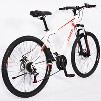 Vélo de montagne à frein à disque en acier 21 vitesses pas cher de Chine / Vélo VTT OEM en gros directement de l'usine
