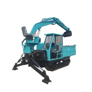 Mini Dumper sur chenilles 1Ton 500KG 1000KG Mini Dumper Garden Track Dumper - Product Image 3