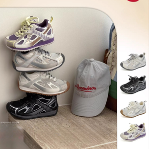 Chaussures de sport décontractées respirantes à semelle en caoutchouc pour bébés et jeunes enfants, garçons et filles, avec fermeture auto-agrippante - Product Image 3