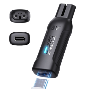 Adaptateur de chargeur de <span class=keywords><strong>rasoir</strong></span> Type-C 5V amélioré pour Philips <span class=keywords><strong>Oneblade</strong></span> QP1924/QP2724/QP2834/QP4530, adaptateur d'alimentation pour <span class=keywords><strong>rasoir</strong></span> électrique - Product Image 2