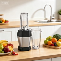 Mixeur Électrique de Cuisine, Mini Mixeur Portable, Mixeur Professionnel Rechargeable 3 en 1