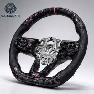 Volant en fibre de carbone forgé sur mesure pour Mini Cooper R56 R53 F54 F56 F57 F66 Jcw s Lci2 Contryman Clubman 2010 2014 2012 - Product Image 5