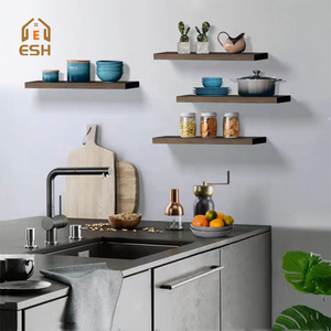 Estante de Pared de PVC para Decoración del Hogar, Estante <span class=keywords><strong>Flotante</strong></span> de Madera <span class=keywords><strong>con</strong></span> Cajón <span class=keywords><strong>Oculto</strong></span> - Product Image 5