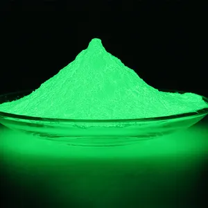 1500 Mesh Ultrafine Ukuran Partikel Uv Noctilucent Pigmen Bercahaya Bubuk Cahaya Malam untuk Tinta dan Menggambar Benang