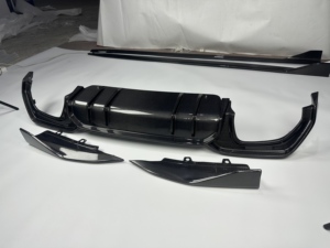 Difusor Trasero de Fibra de Carbono Estilo AO para <span class=keywords><strong>BMW</strong></span> Serie 3 G20 <span class=keywords><strong>330i</strong></span> M340i Sport Pre Lci 2019-<span class=keywords><strong>2022</strong></span>, Divisor de Parachoques Trasero - Product Image 6