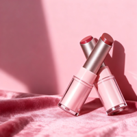 Cosmétiques pour les lèvres Rouge à lèvres solide Texture crémeuse Soyeuse et hydratante Convient au maquillage quotidien des filles