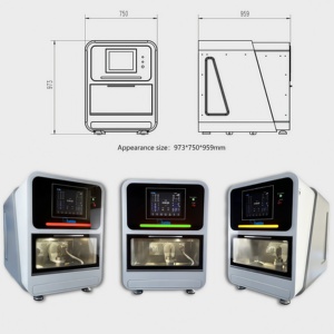 Fraiseuse dentaire électrique 5 axes humide et sèche de haute qualité, facile à utiliser, haute précision, CAO/FAO pour abutment d'<span class=keywords><strong>implant</strong></span> - Product Image 2