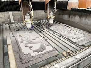 Machine de gravure laser CNC à tête simple/multiple pour la pierre, le <span class=keywords><strong>marbre</strong></span>, le granit – Machine de sculpture de précision pour pierres tombales et sculptures - Product Image 2