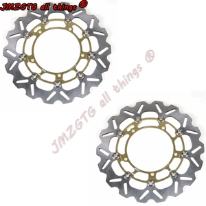 Dominator จานเบรกหน้าแบบลอยตัวสำหรับ R6ยามาฮ่า2005-2016 R1 2007-2011 FZ8ระบบใบพัดเบรกรถจักรยานยนต์2010 2015 - Product Image 1