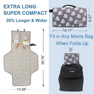 Muestra gratuita: Almohadillas y tapetes de lactancia mejorados para bebés, inteligentes, de una pieza y portátiles, ideales para el reemplazo de pañales al por mayor. - Product Image 3