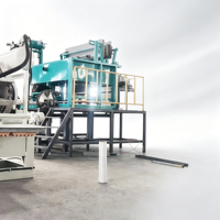 Machine à plateaux à œufs de qualité industrielle YG, capacité de 2500 kg, pour ligne de production de plateaux à œufs à grande échelle