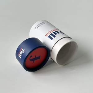 Tubo de papel kraft blanco, personalizado e impreso, ecológico, para protector solar sólido, fabricación de cosméticos DIY. - Product Image 4
