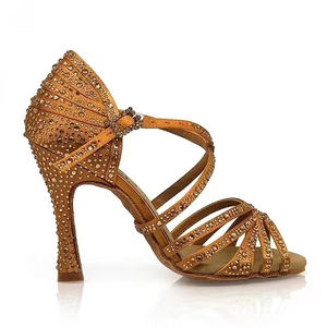 Chaussures de danse Zapatos à talons étoilés Rhinestone Class Latinos Latin Salsa <span class=keywords><strong>Dance</strong></span> <span class=keywords><strong>Shoes</strong></span> - Product Image 3
