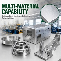 Fabrication de tôles OEM, découpe laser, estampage sur mesure de précision en acier inoxydable et aluminium, pliage CNC, soudage, emboutissage profond