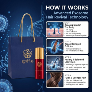 Tonique professionnel aux exosomes pour le soin du cuir chevelu, fortifiant les cheveux, anti-chute et pour usage professionnel en salon - Product Image 2