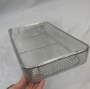Las cestas de desinfección perforadas de acero inoxidable 304 se pueden personalizar. - Product Image 2