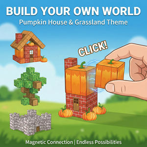 Juguete Magnético Cuadrado, Mini Cubos Magnéticos de Construcción, Juguete Educativo, Bloques de Plástico, Juego de Bloques con Certificación EN71 - Product Image 6