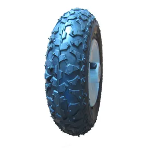 8x2 "pneumatische gummi rad mit disc bremse off road für elektrische roller/berg board/gelände skateboard