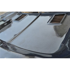 Nouveau capot avant en fibre de carbone pour Ford <span class=keywords><strong>Mustang</strong></span> 2013-2014 capot transparent avec évents - Product Image 3