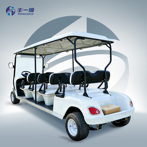 8 Seaters Modern Power Steering Golf Cart <b>72V</b> Ac Motor - Product Image 2