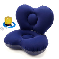 Fauteuil gonflable en forme de cœur floqué, canapé-lit simple pliable, canapé gonflable pour chambre à coucher et salon