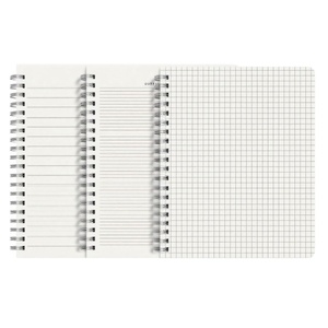 Carnet à spirale transparent en PP, format A5/B5, vente en gros Chine, prix abordable - Product Image 1