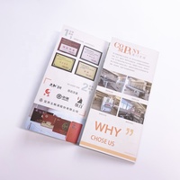 Brochure publicitaire Service Flyers Impression offset manuelle personnalisée Emballage de bijoux Brochure Design Film Lamination Flyer