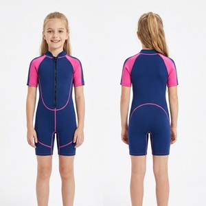 Combinaisons de plongée en néoprène 2 mm avec fermeture éclair frontale pour enfants - Offre spéciale - Product Image 4