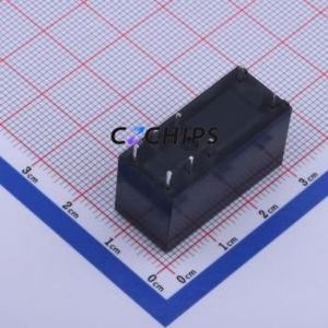 HF115F/024-2ZS4AF Power Relay DIP,12.7x29mm Relay 24V 2 Changeover: 2C (DPDT-Changeover)::: 8 8A-250VAC - Product Image 2