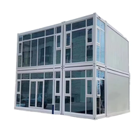 Ventes directes usine – Magnifiques maisons conteneurs préfabriquées en acier, portables, à montage rapide, de 40 pieds, de luxe