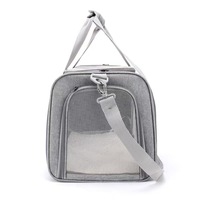 Sac de transport respirant pour chien et chat, design type niche, en polyester, OEM/ODM